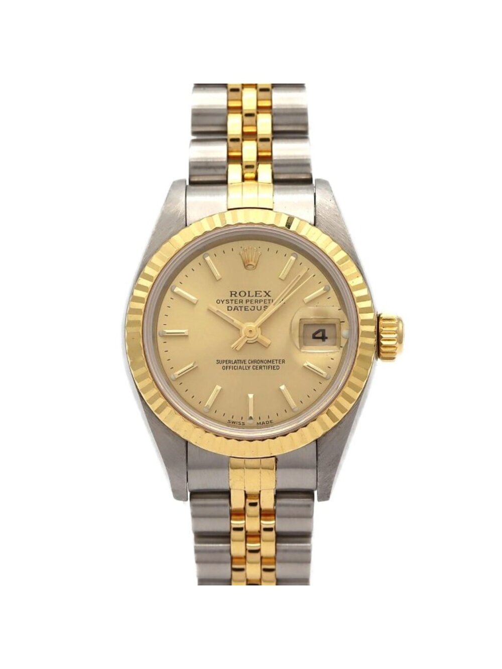 Rolex Datejust Stainless Steel Yellow Gold Automatic
